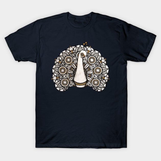 Peacock T-Shirt by Lamink